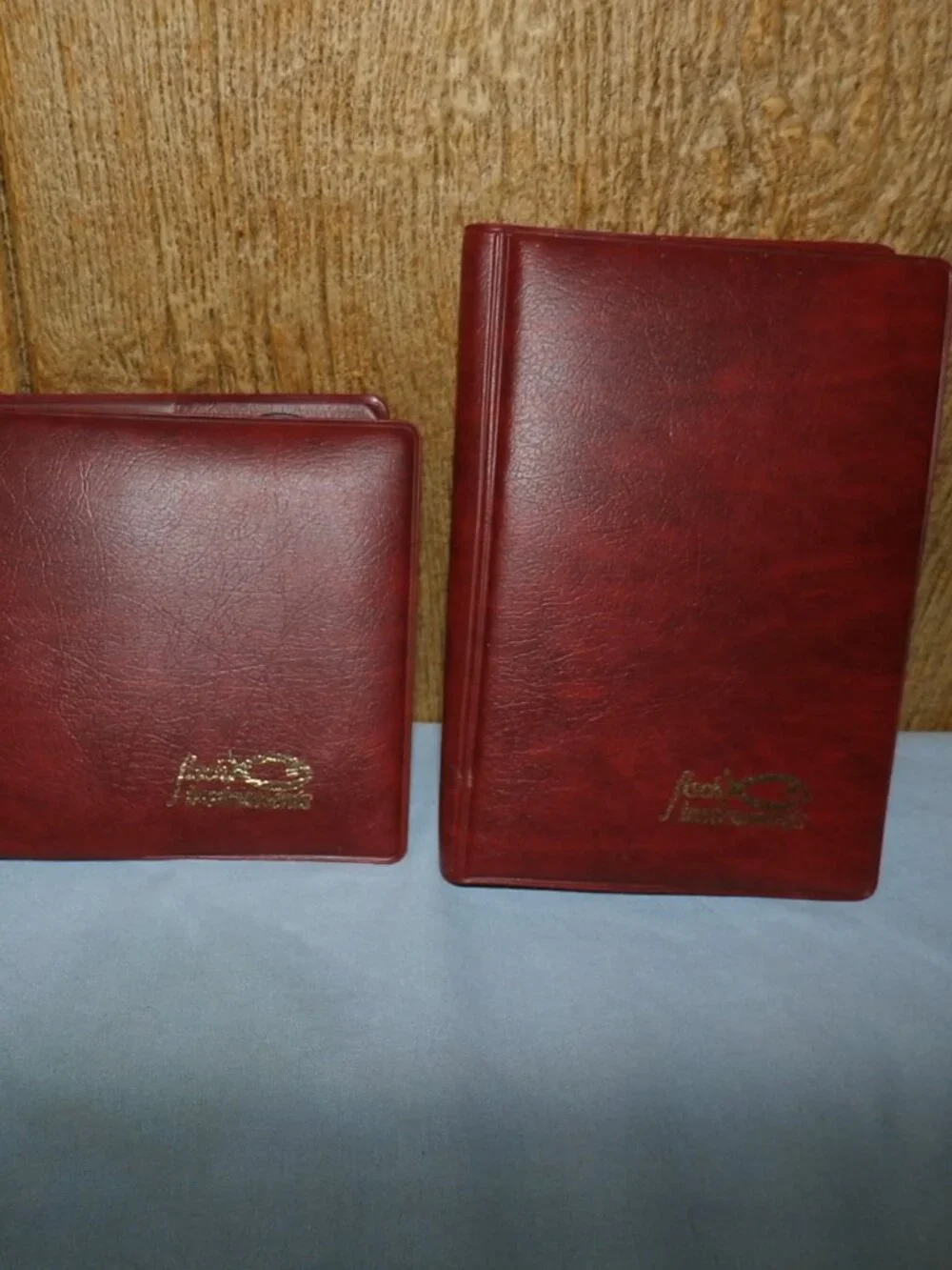 Vintage Fisch Instruments Gold Coin Identification Wallet Set 1 & 2